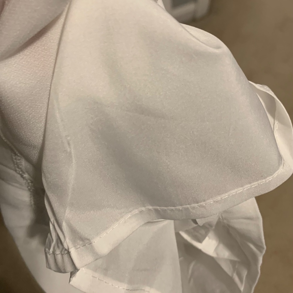 NWT White Wide Leg Pants - Picture 3 of 10